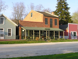 Historic Bentonsport buildings
