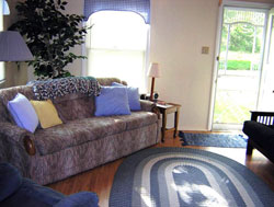 Living Area of Guest Cottage