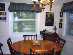 View of the Breakfast area from the Kitchen