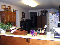 View of the Kitchen from the Breakfast Area